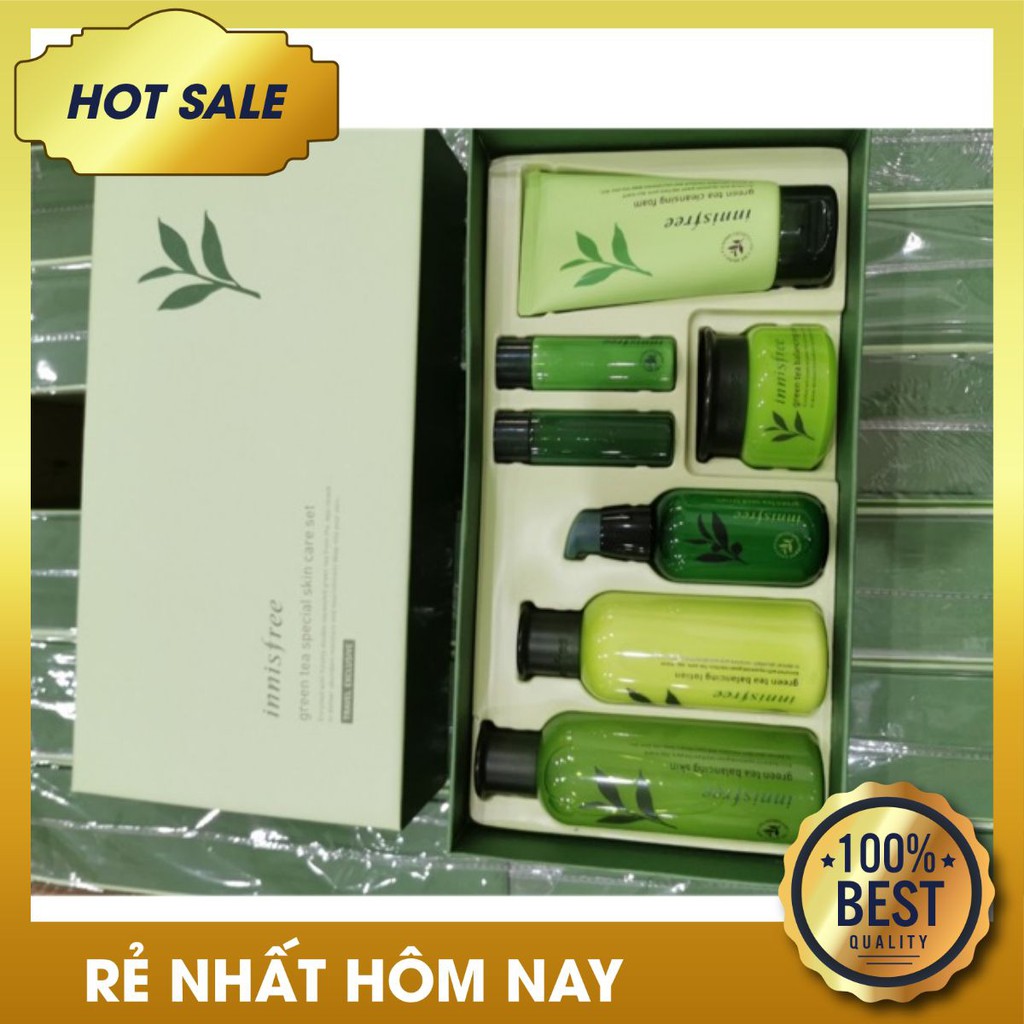 Set innisfree trà xanh