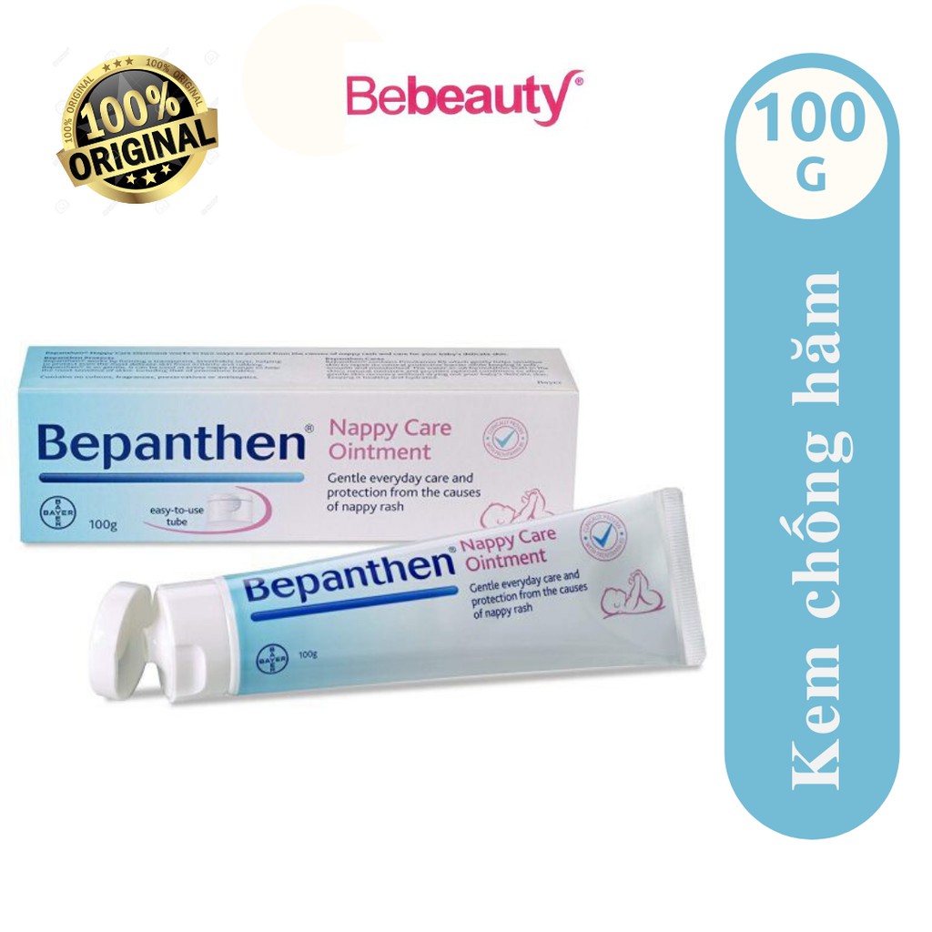 Kem chống hăm Bepanthen Balm dạng kem mỡ  tuýp 100g - 1301679