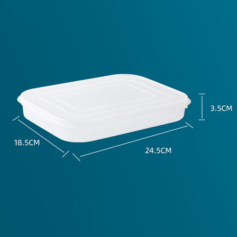 Hộp Đựng Rau Củ Tôm Cá Trong Suốt Có Nắp Đậy Tiện Lợi Ốp