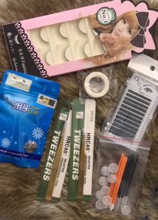 Combo dụng cụ nối mi học và làm