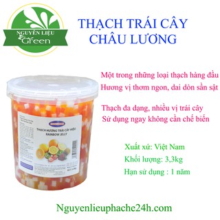 THẠCH TRÁI CÂY CHÂU LƯƠNG 3,3KG