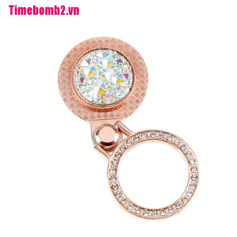 Nhẫn Giữ Điện Thoại Bằng Kim Loại Xoay 360 Độ 1 Cái