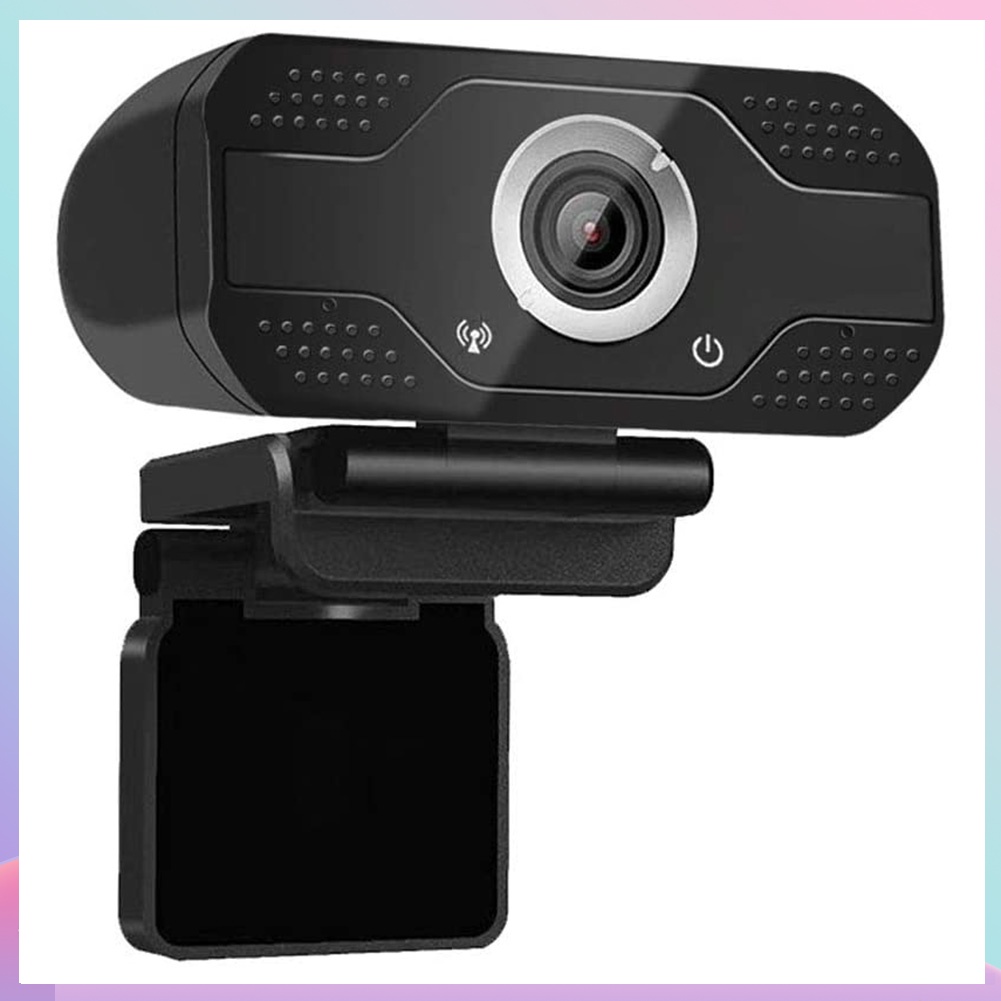 Webcam USB 2MP 1080P HD kèm micro hỗ trợ phát sóng trực tuyến | BigBuy360 - bigbuy360.vn
