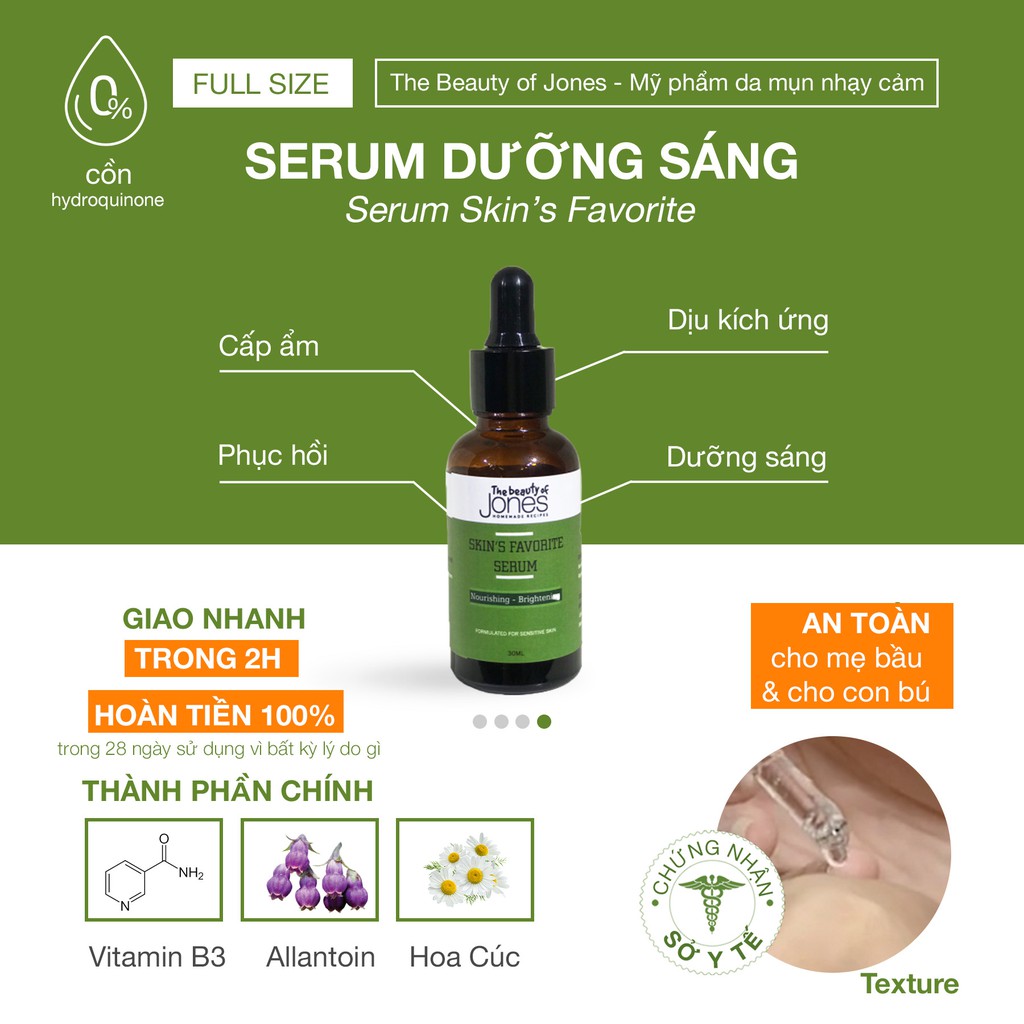 Bộ đôi dưỡng sáng da và chống nắng cho da dầu The Beauty of Jones | BigBuy360 - bigbuy360.vn