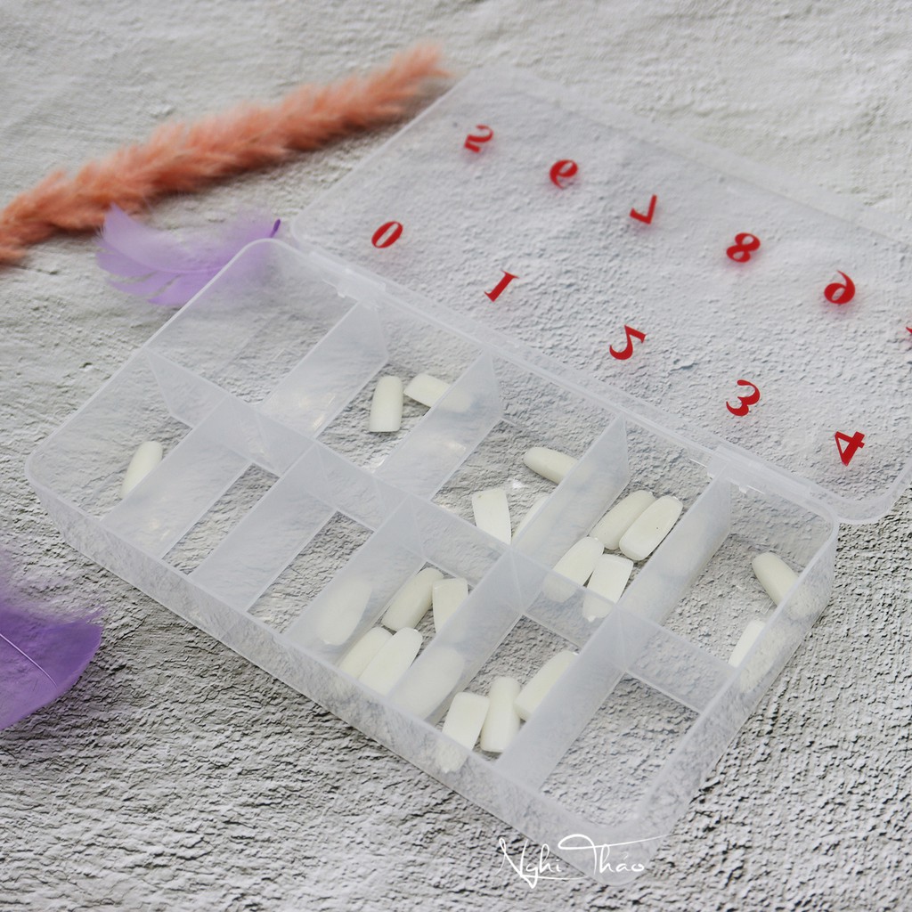 Hộp đựng móng giả nail
