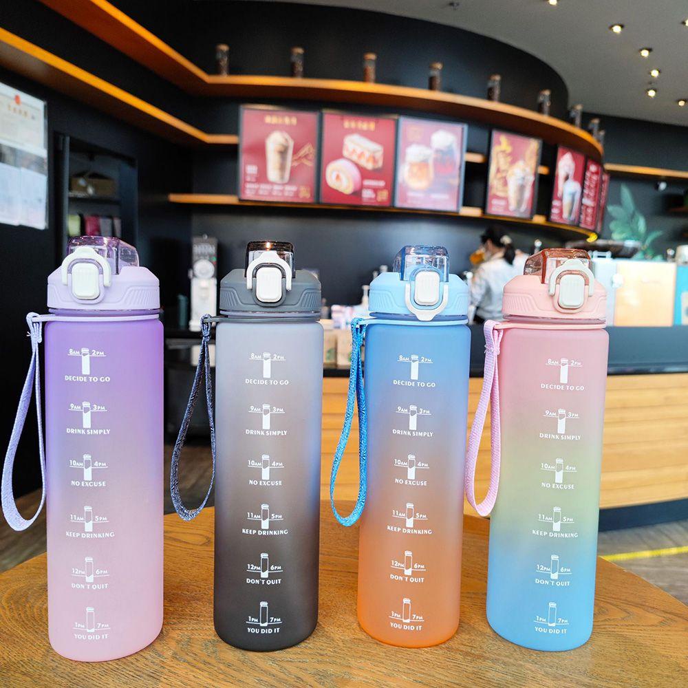 KUNHEV Bình Nước Thể Thao Bằng Nhựa Dung Tích Lớn