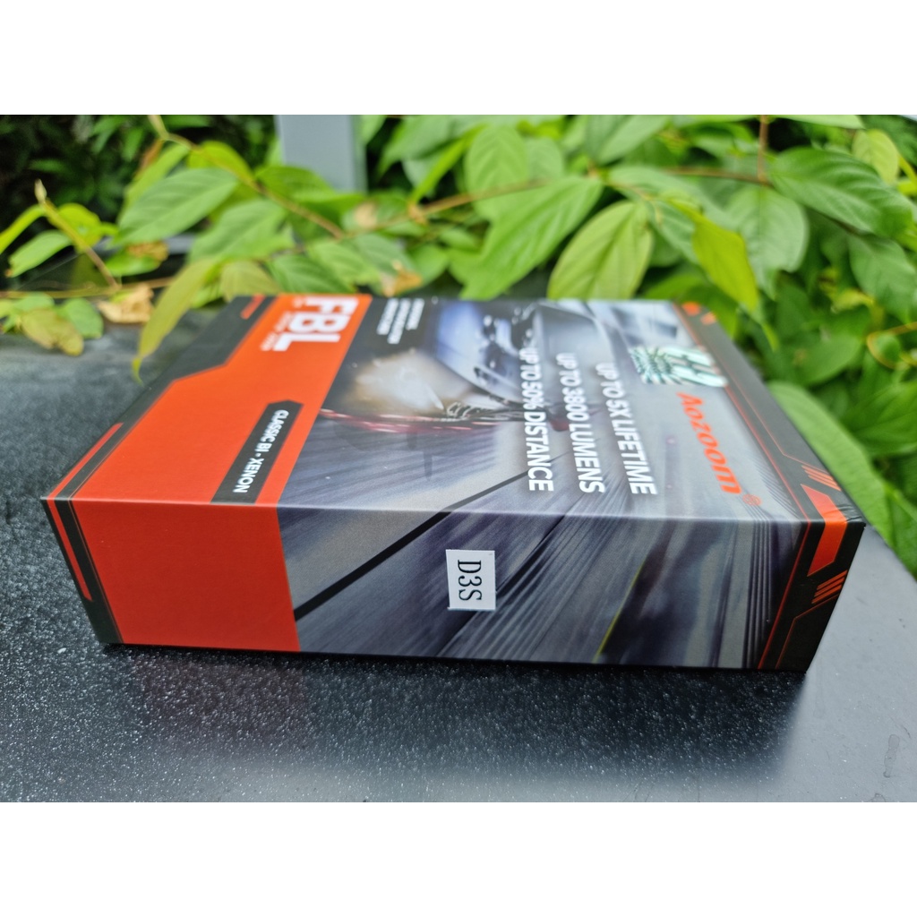 Bóng Xenon D3S tăng sáng FBL Aozoom cho xe ô tô, xe hơi, bảo hành chính hãng 3 năm