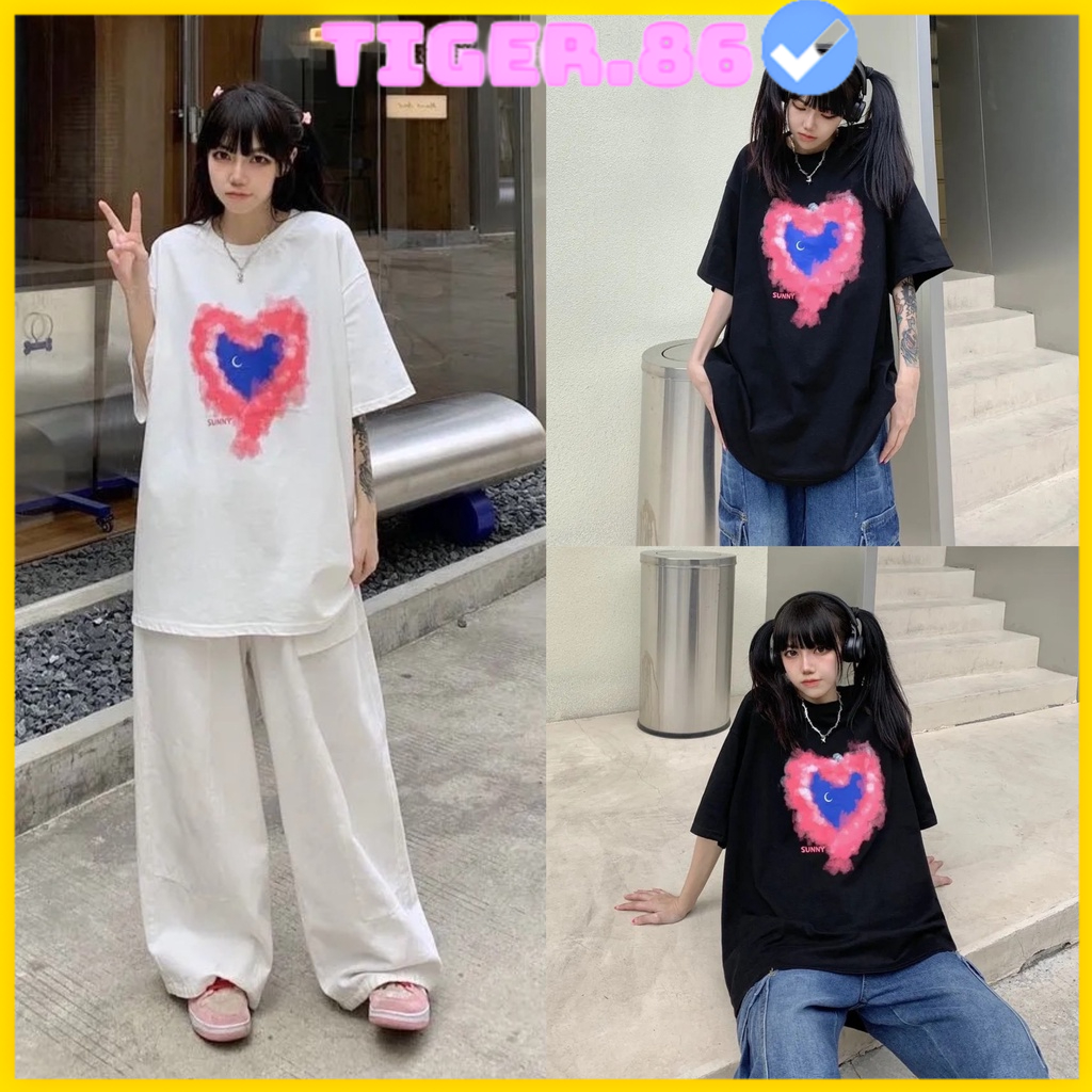 Áo thun tay lỡ form rộng unisex Tiger.86 AFR550