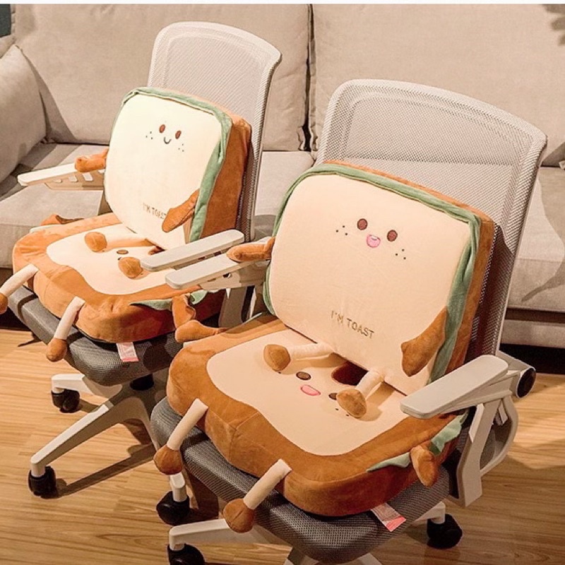 Nệm gối lót tựa lưng ghế xe oto và văn phòng ruột cao su non đệm chuyên dụng vật lý trị liệu hỗ trợ đau mỏi lưng