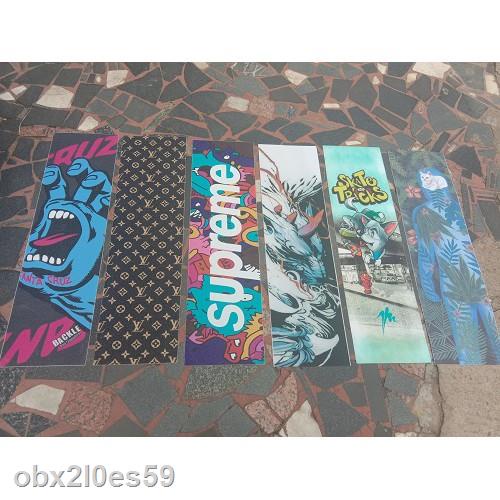 Cao Cấp 33*9INCH SKATEBOARD GRIPTAPE OS780 PRINTED DESIGNS Giấy Nhám Chống Trượt OS780 Cho Ván Trượt