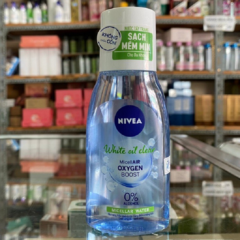 Nước tẩy trang không cồn NIVEA Micellar Water 125ml