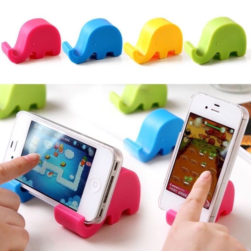 Giá đỡ điện thoại ipad hình voi nhiều màu sắc | BigBuy360 - bigbuy360.vn