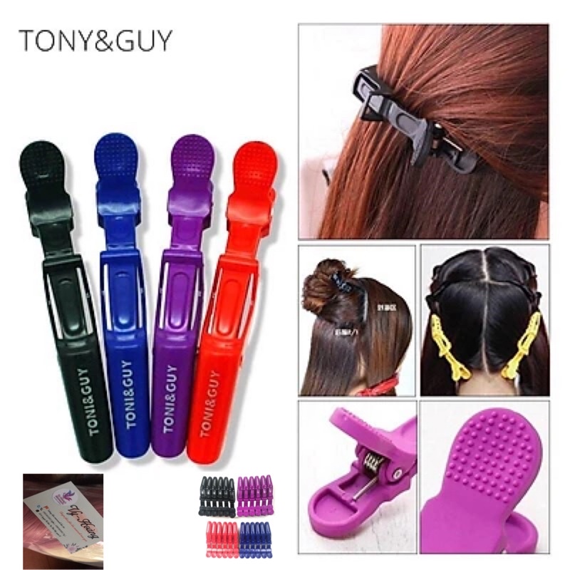 kẹp vịt -tony &amp; guy( bộ 6 cây)