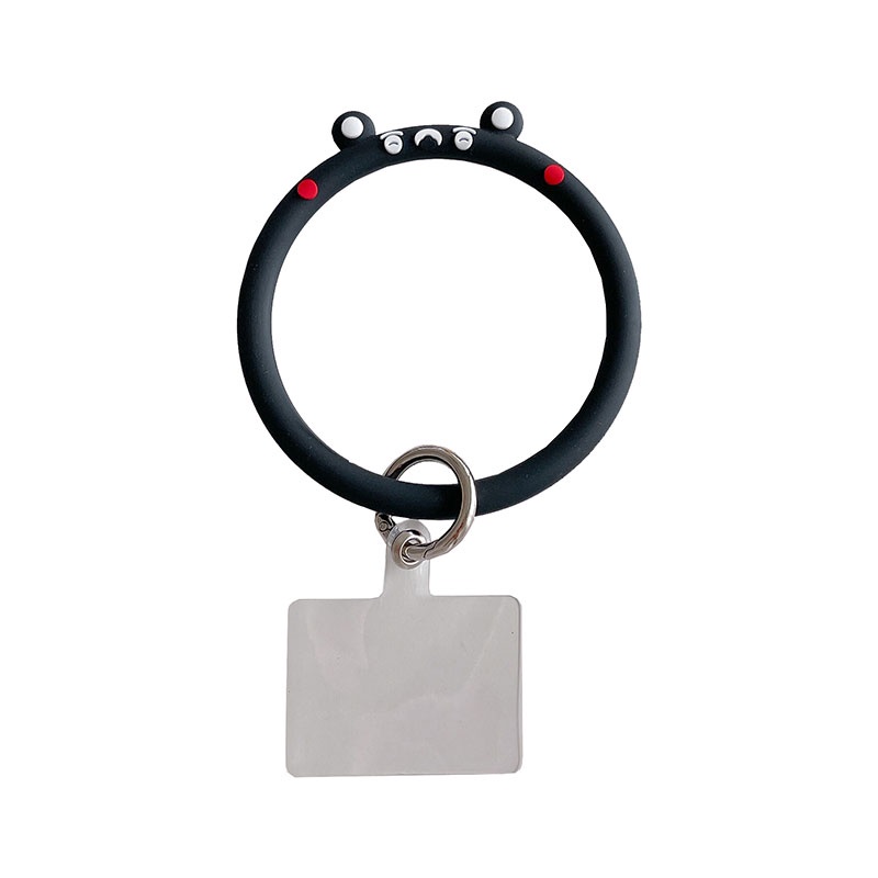 Dây Đeo Cổ Tay ChấT LiệU Silicone Có Dây GàI HọA TiếT HoạT HìNh Cho Apple Huawei Xiaomi OPPO
