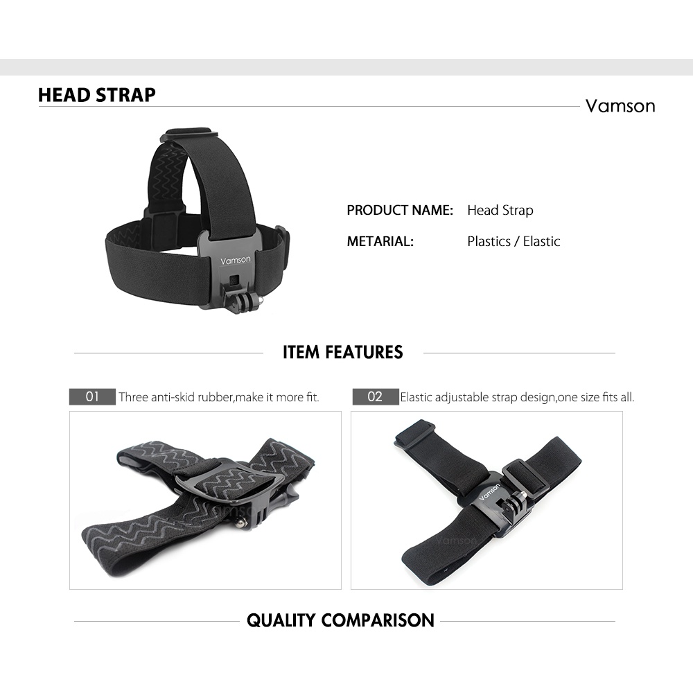 GOPRO Dây Đeo Ngực/Cổ Tay Gắn Máy Ảnh Hành Động Xiaomi Yi Xoay 360 Độ 10 9 8 6 7