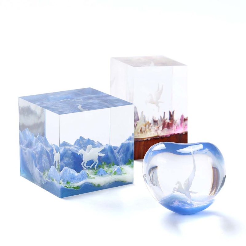 Khuôn Làm Phong Cảnh 3D Bằng Nhựa Độc Đáo