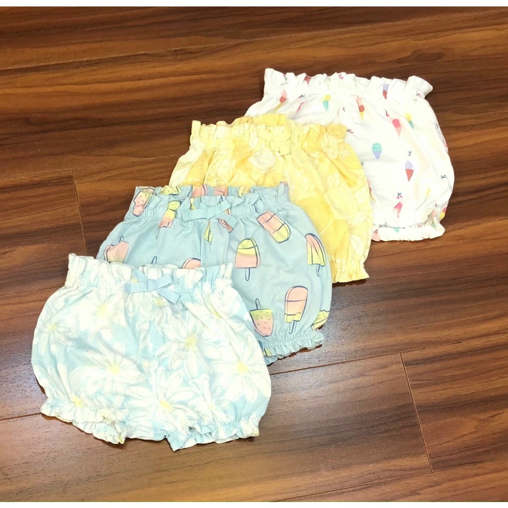 Quần đùi bèo bo gấu siêu xinh bé gái xuất dư BabyGap 6-24m