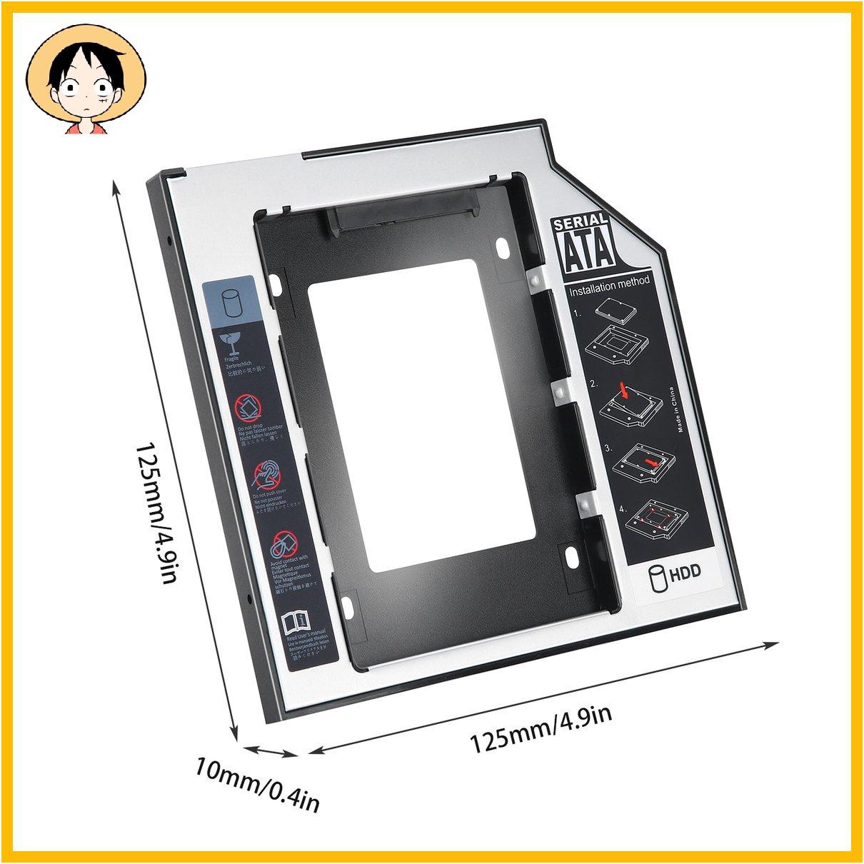 DVD Khay Đựng Ổ Cứng Sata 2nd Hdd Ssd 9.5mm (0310) | BigBuy360 - bigbuy360.vn