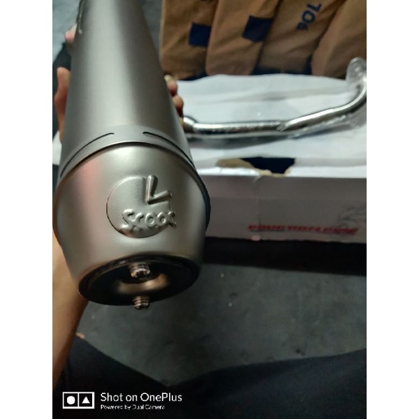 Pô 4road real full cổ pas gắn Vario Click 110 ShVN vision 2014-2022 Luvias Fi Sh mode và các dòng xe ga khác