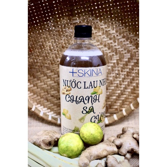LEMONGRASS GINGER_ NƯỚC RỬA CHÉN_ NƯỚC LAU NHÀ ( TỪ NƯỚC CHƯNG CẤT GỪNG SẢ CHANH)