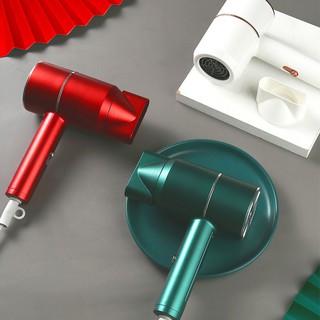 Máy sấy tóc mini ion công suất lớn 2000w tặng kèm đầu sấy mỏ vịt