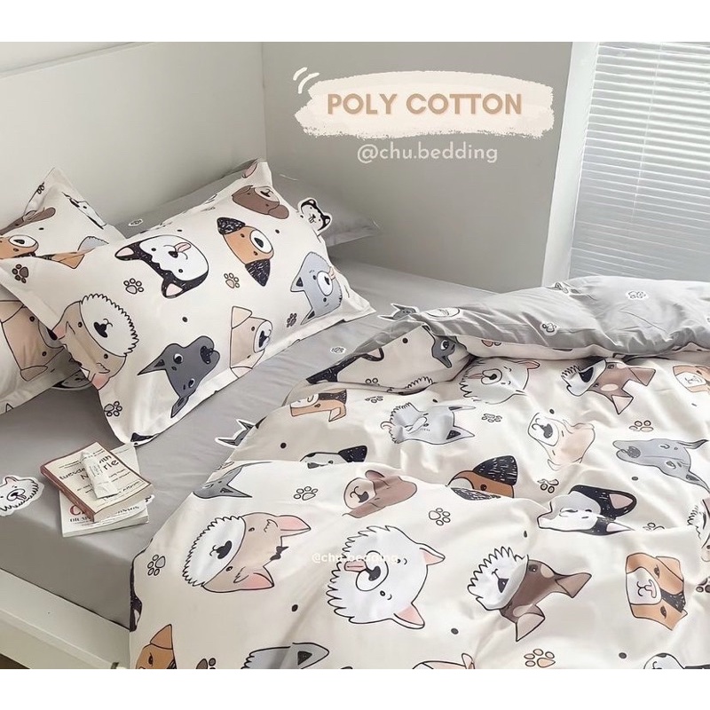Bộ poly chó mèo đáng yêu