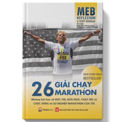 Sách - 26 giải chạy marathon - Chạy để chiến thắng PANDABOOKS