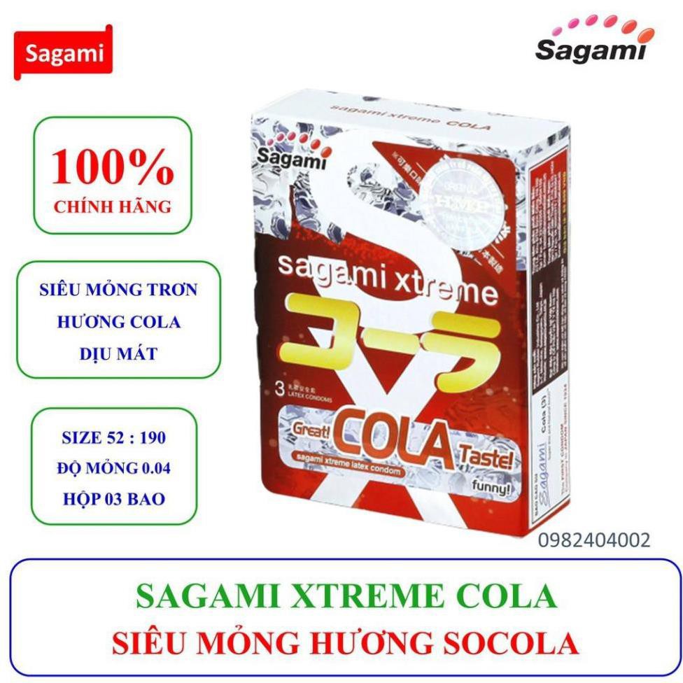 Bao cao su siêu mỏng Sagami Xtreme Cola