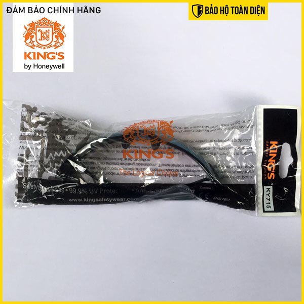 (CHÍNH HÃNG) Kính bảo hộ Kings KY 715 [TẶNG KHĂN LAU KÍNH] Kính chống bụi, chống gió, kính chống tia UV dùng chạy xe