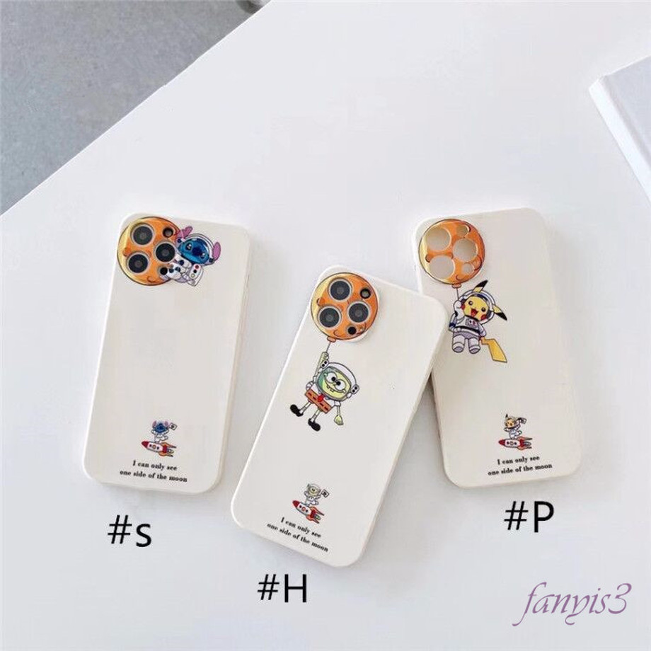 Ốp Lưng Silicone In Hình Pikachu Đáng Yêu Cho Iphone 12 11 Pro Max 12 Mini Se2020 X Xr Xs Max 8 7 6 6s Plus | BigBuy360 - bigbuy360.vn