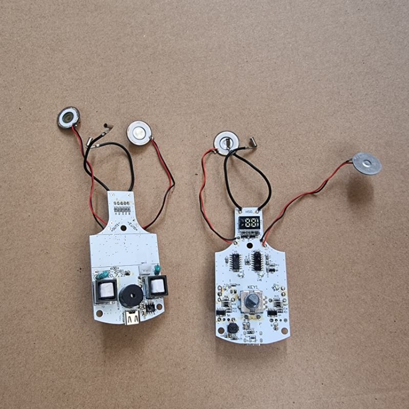 mạch phun sương kép 2 loa phun  có chỉnh chế độ ( sử dụng nguồn 5v)