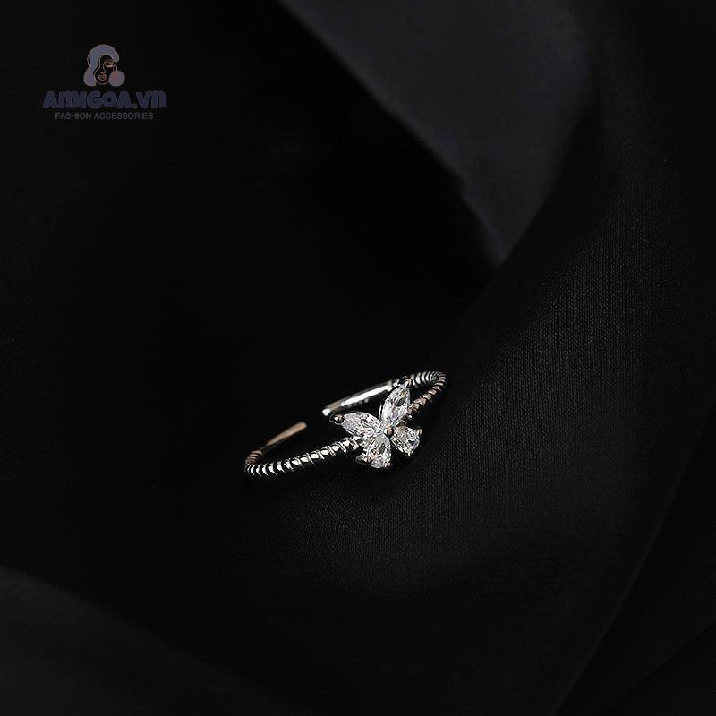 ✨✨Nhẫn bướm đính đá xinh bạc 925