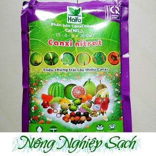 Phân bón Canxi Nitrat CaNO3 Chống nứt trái, phát triển rễ Gói 1Kg [PBO]