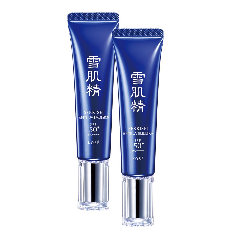 Tinh chất dưỡng trắng và chống nắng ban ngày Kose Sekkisei White UV Emulsion SPF50+ PA++++ Nhật Bản