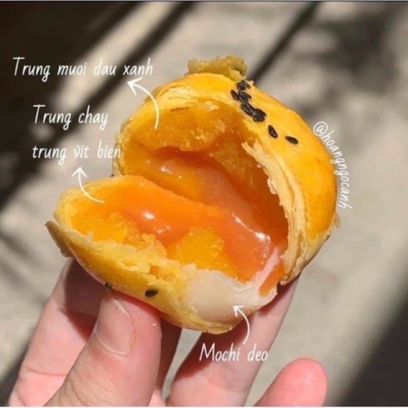 Bánh liu pia trứng chảy thùng 2.5ký🧀 Bánh Liu pía khay trứng chảy Egg Fok siêu hot