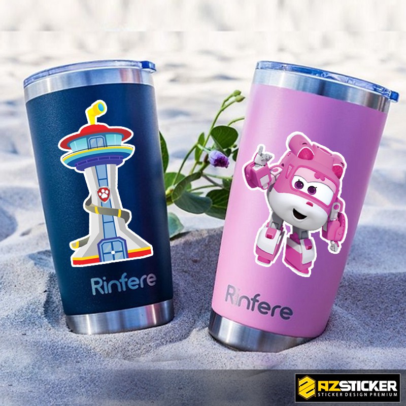 Set Miếng Dán Sticker Superwing | Dán Nón Bảo Hiêm, Điện Thoại, Laptop, Bình Nước..Chống Nước, Chống Bay Màu