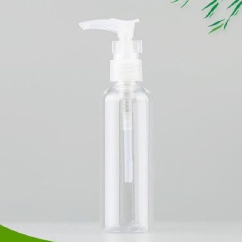 Chai pet trong suốt 30ml/ 50ml/ 100ml xịt sương, xịt nhỏ giọt, nắp bật, nắp nhôm- Bình Xịt nước phun sương trong suốt