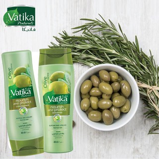Bộ Vatika nuôi dưỡng bảo vệ giúp tóc trơn mượt bóng khỏe dầu gội/xả/kem ủ