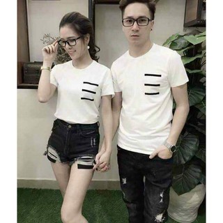 Áo thun yêu thương logo túi cá tính