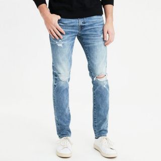 Quần jean nam ống suông có size to 28-36