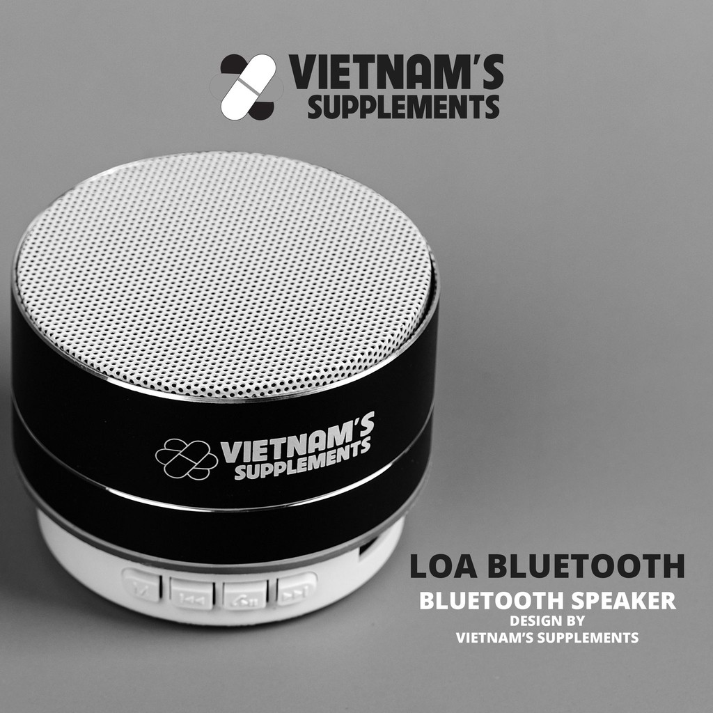 Loa di động bluetooth thiết kế nhỏ gọn (Thương hiệu Việt Nam Supplements)