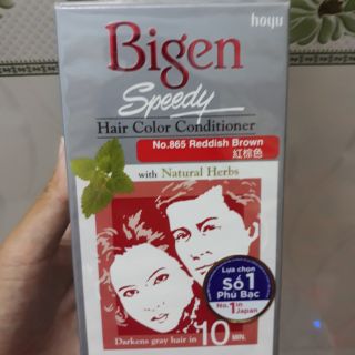 Thuốc nhuộm Bigen Speedy màu 865 ( mau nâu)