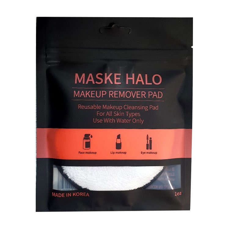 Maske Halo - Bông Tẩy Trang Maske Halo Makeup Remove Pad Black Edit