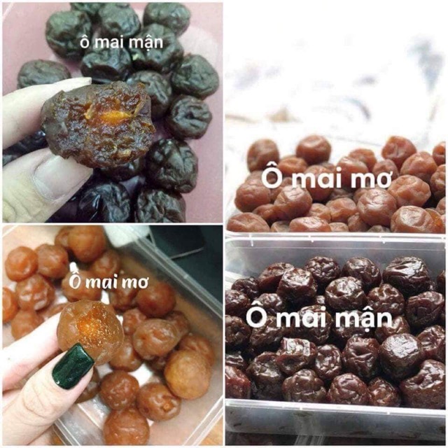 Ô mai mơ + mận thần thánh