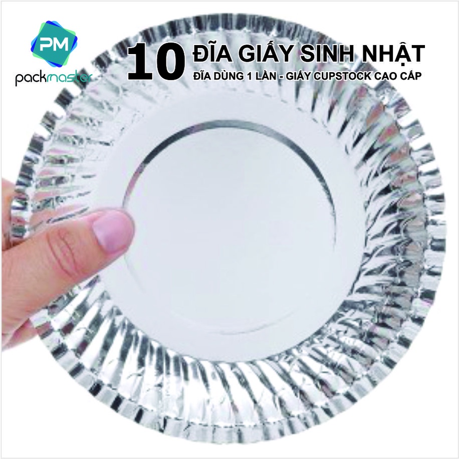 Đĩa giấy dùng 1 lần - Hàng cao cấp