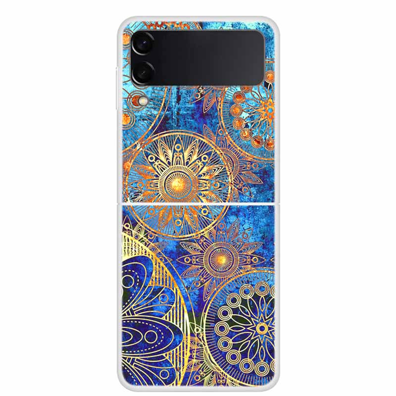 Ốp Điện Thoại Dẻo Họa Tiết Hoạt Hình Sư Tử/ Hổ Thời Trang Cho Samsung Galaxy Z Flip 3