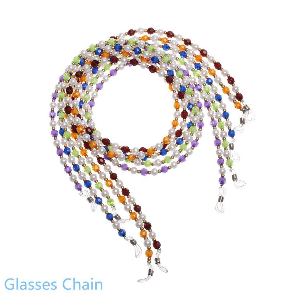 ESPO Dây Chuỗi Hạt Đeo Mắt Kính Nhiều Màu Chống Trượt Cho Nữ