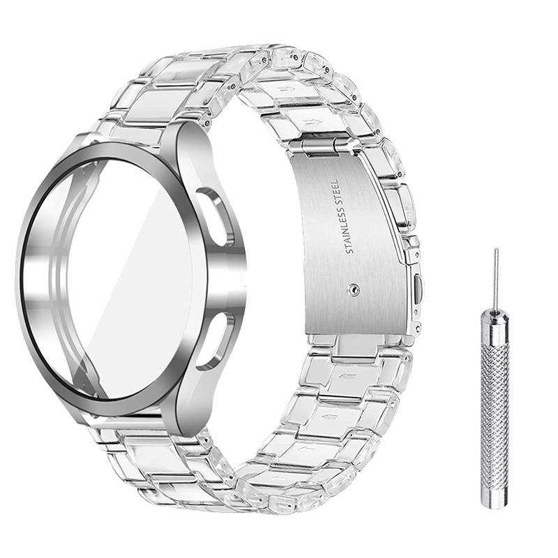 Dây Đeo Trong Suốt Bảo Vệ Cho Đồng Hồ Thông Minh Samsung Galaxy Watch 4 44/40mm 4 Classic 46/42mm Active 2 40/44mm