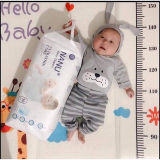 [Combo] 50 Bỉm Quần Nanu Xuất Nhật Size M L Xl Xxl