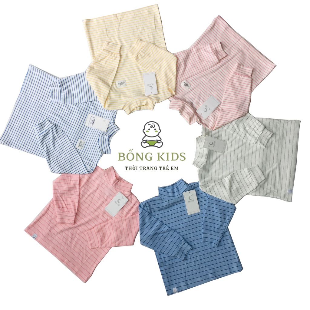 Áo giữ nhiệt cho bé trai, bé gái Moona co dãn 4 chiều và giữ nhiệt tốt - BỐNG KIDS